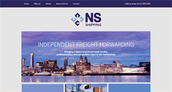 Desktop Screenshot of nshipping.co.uk